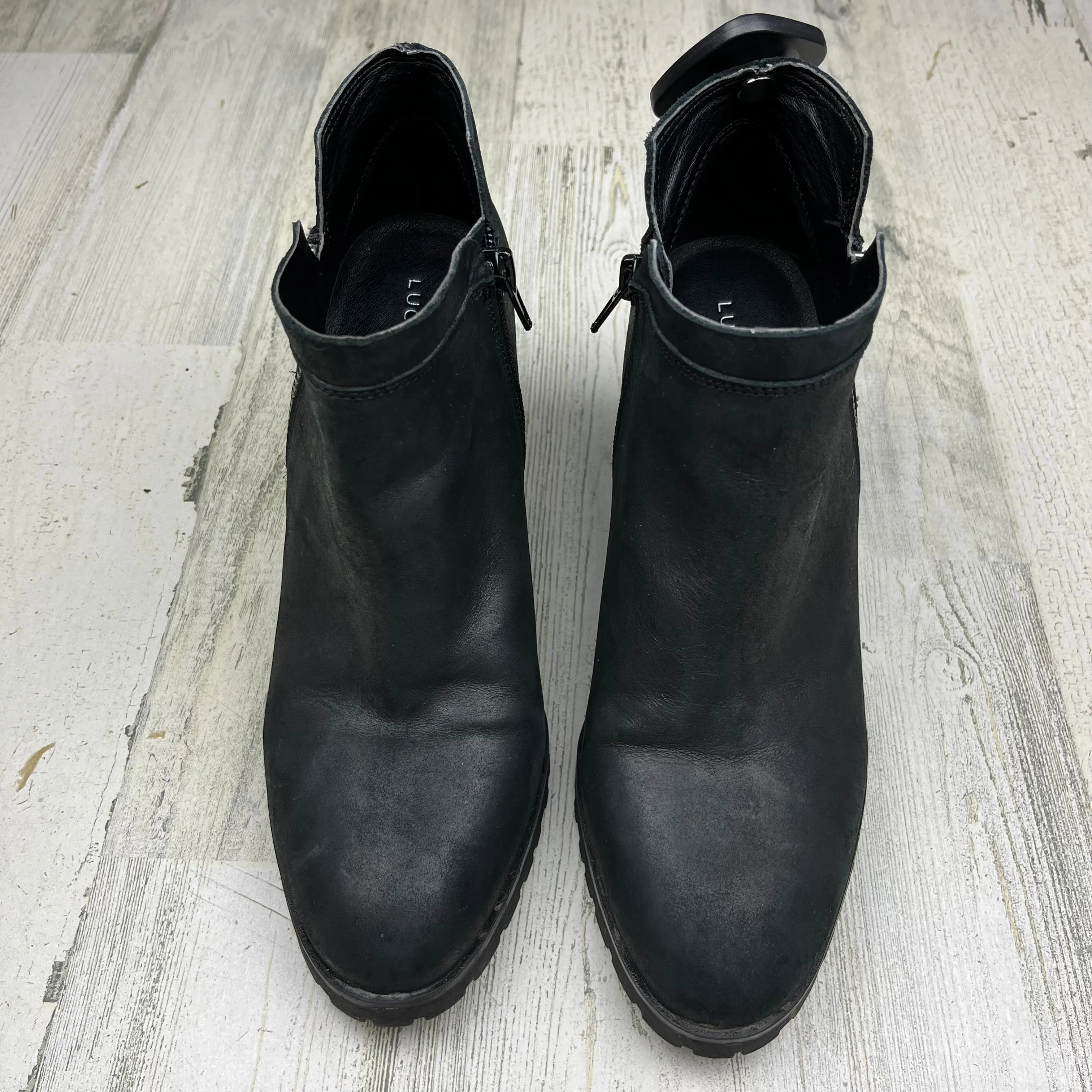 Boots Ankle Heels By Lucky Brand  Size: 8.5