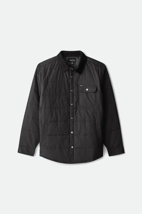 Brixton Cass Black Waxed Canvas Jacket