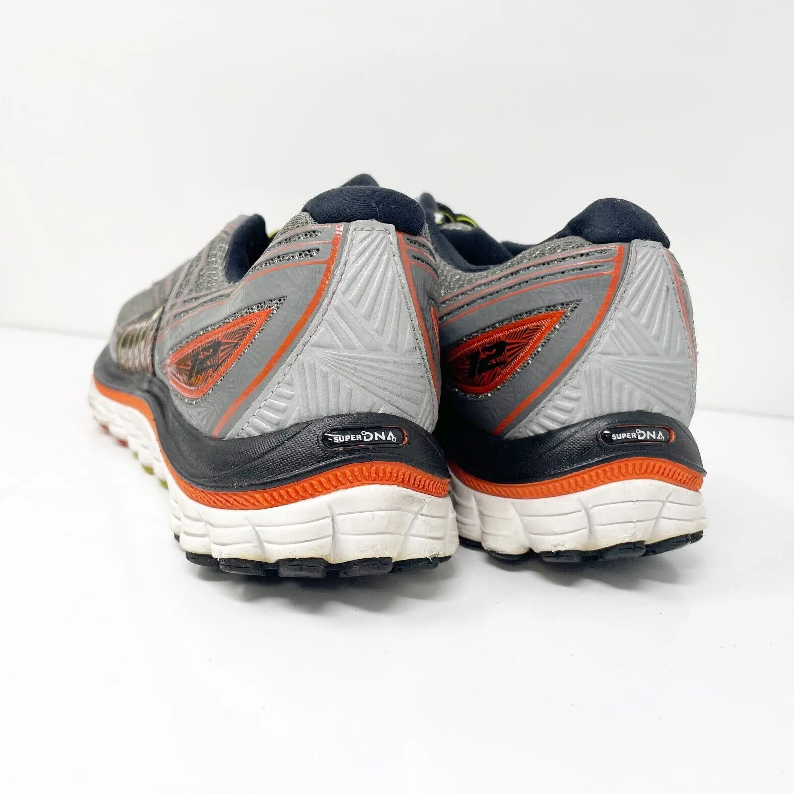 Brooks Mens Glycerin 12 1101671D024 Gray Running Shoes Sneakers Size 9.5 D