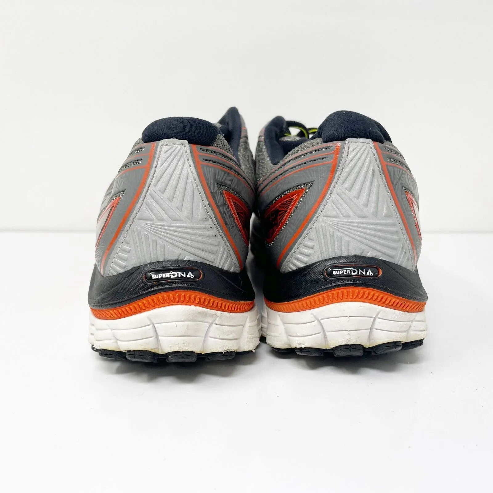 Brooks Mens Glycerin 12 1101671D024 Gray Running Shoes Sneakers Size 9.5 D