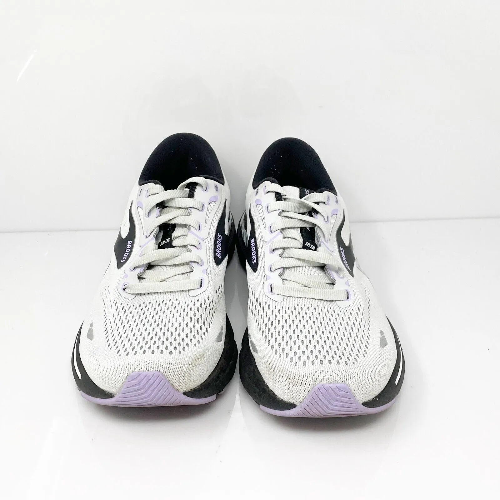 Brooks Womens Adrenaline GTS 23 1203811D039 Gray Running Shoes Sneakers Sz 8.5 D