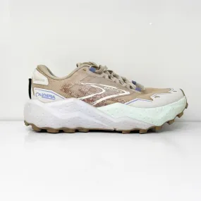 Brooks Womens Caldera 7 1204041B227 Beige Running Shoes Sneakers Size 8 B