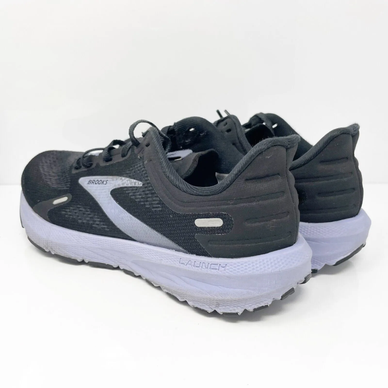 Brooks Womens Launch 9 1203731B060 Black Running Shoes Sneakers Size 7 B