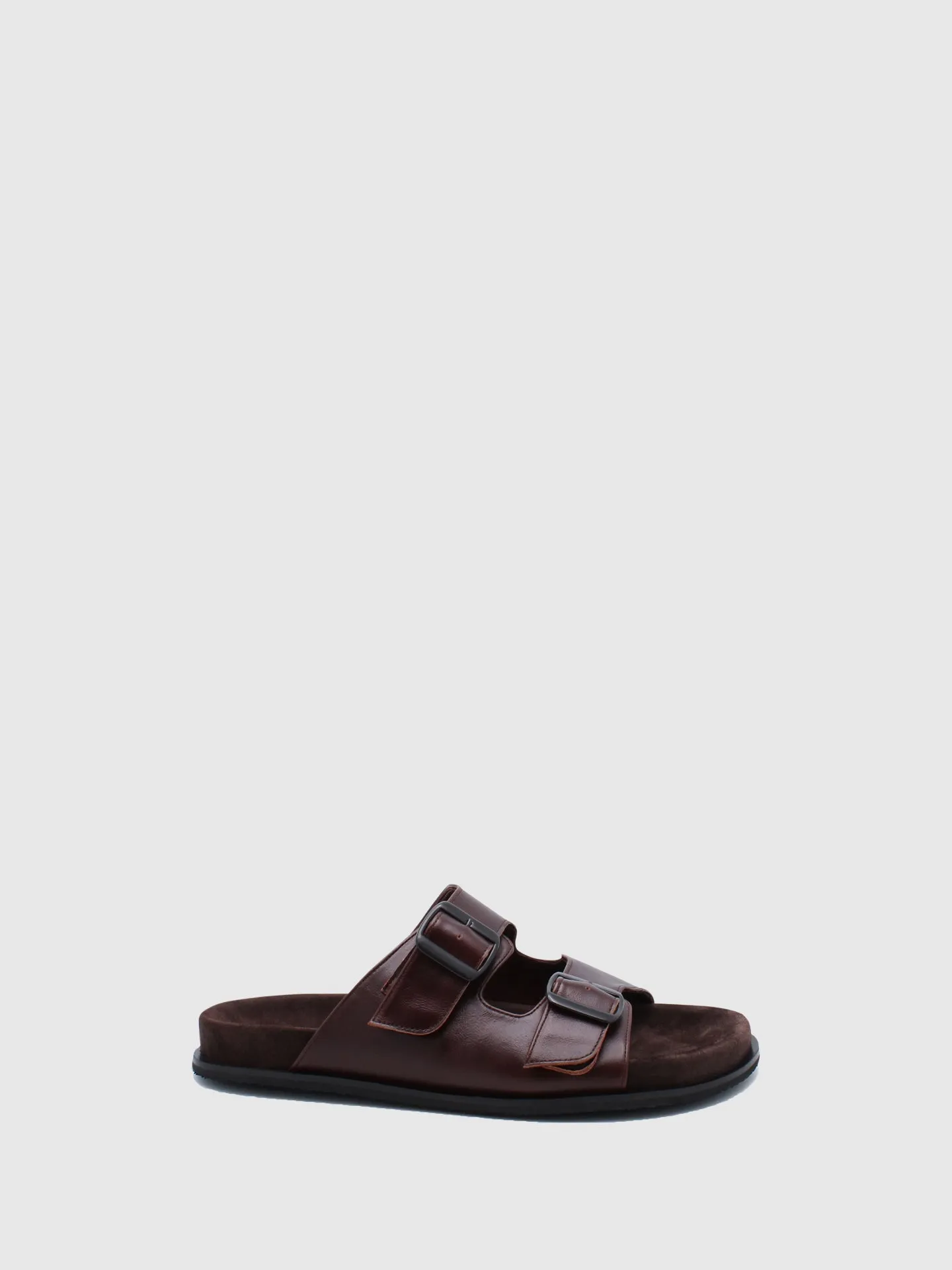 Buckle Mules Impact Cognac