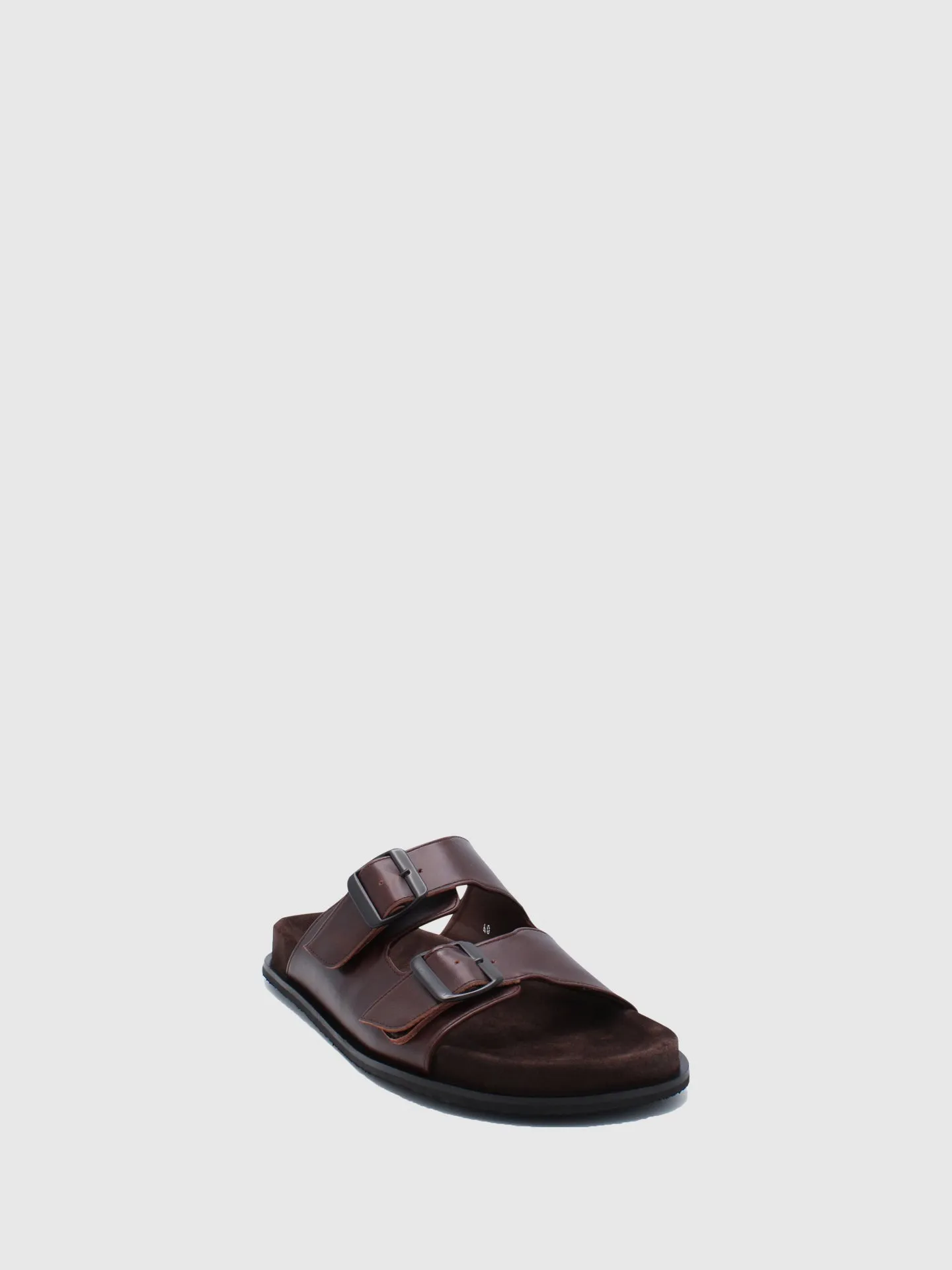 Buckle Mules Impact Cognac