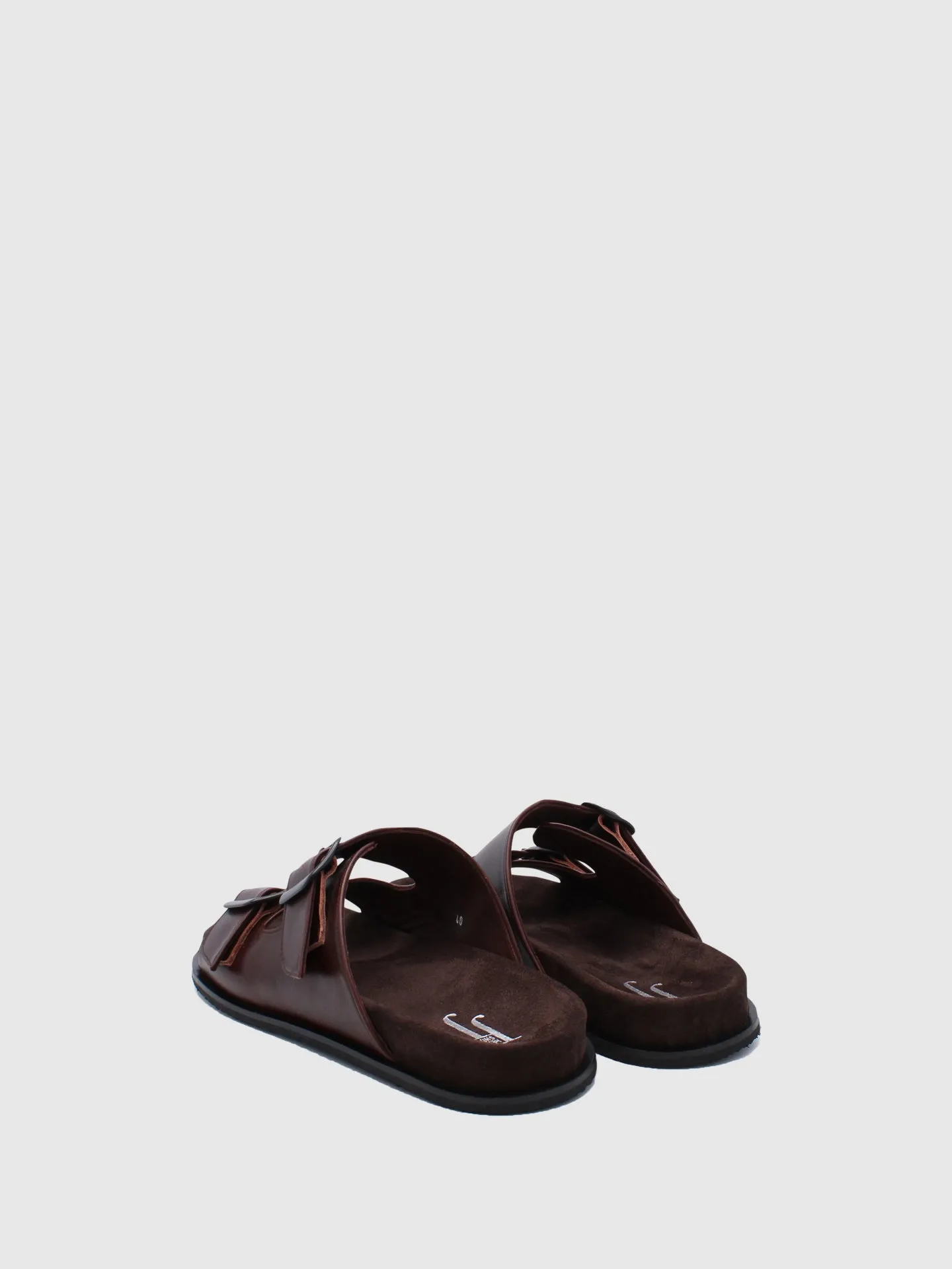 Buckle Mules Impact Cognac