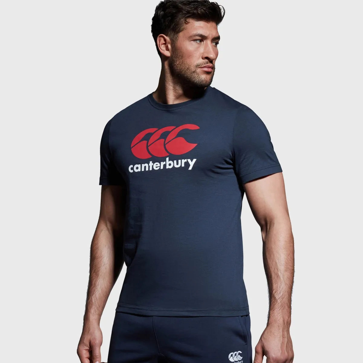 Canterbury Men's Logo Tee Navy