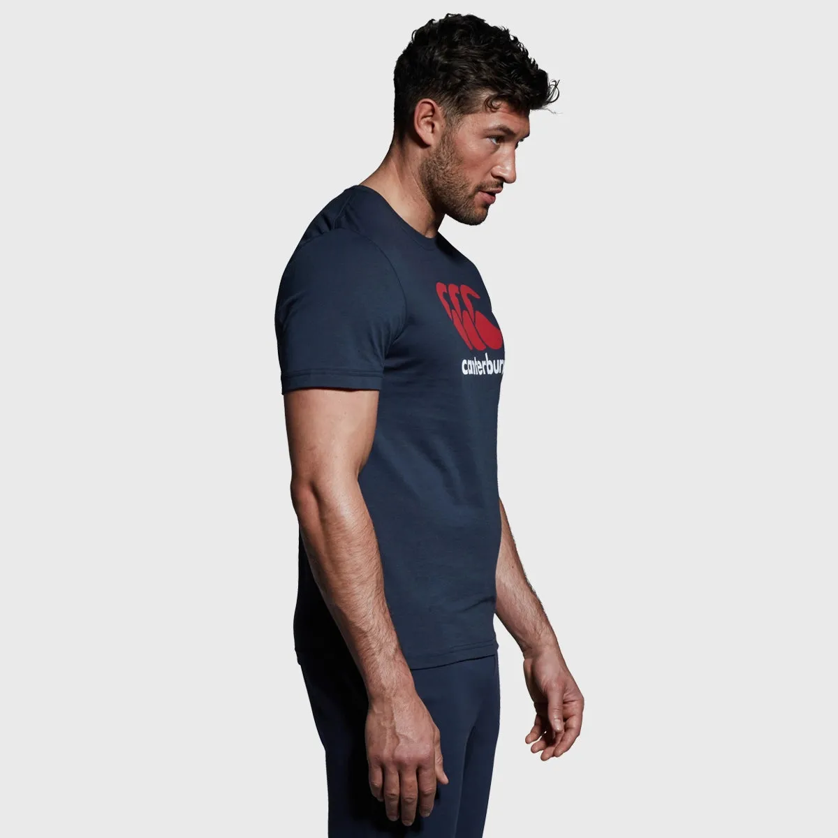 Canterbury Men's Logo Tee Navy