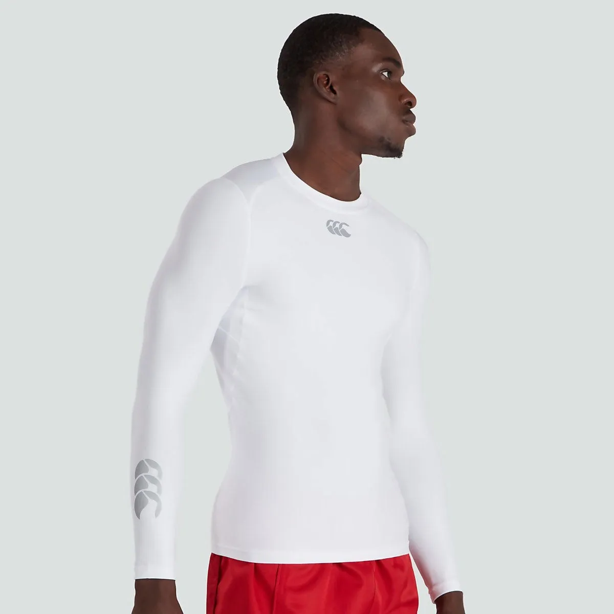 Canterbury Men's Thermoreg Baselayer Long Sleeve White