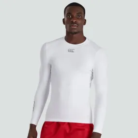 Canterbury Men's Thermoreg Baselayer Long Sleeve White