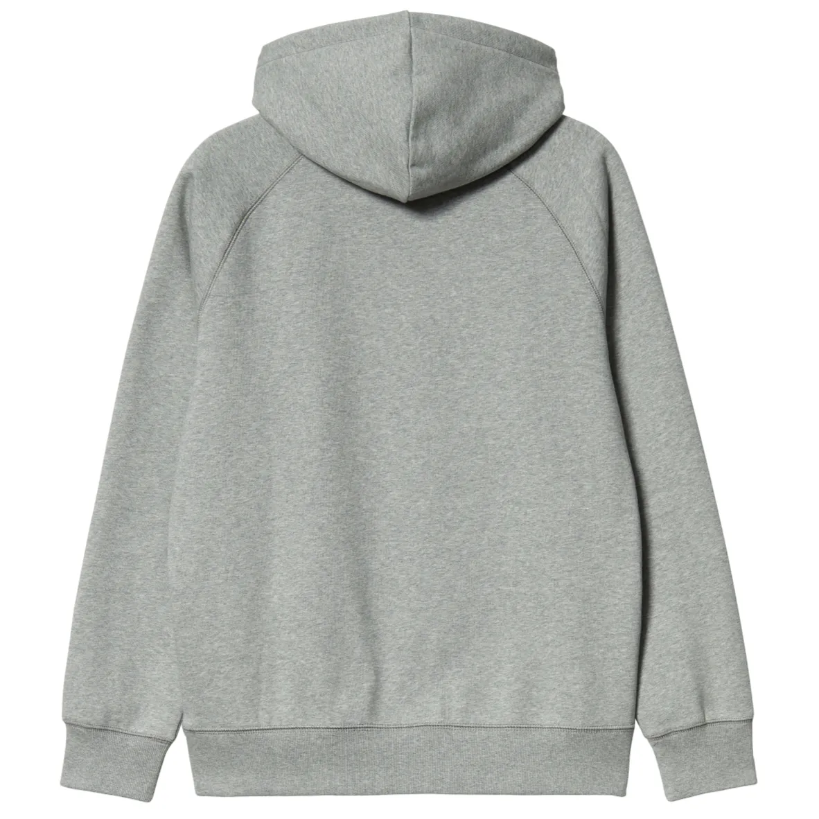 CARHARTT WIP HOODED CHASE SWEATSHIRT // DARK GREY HEATHER/GOLD