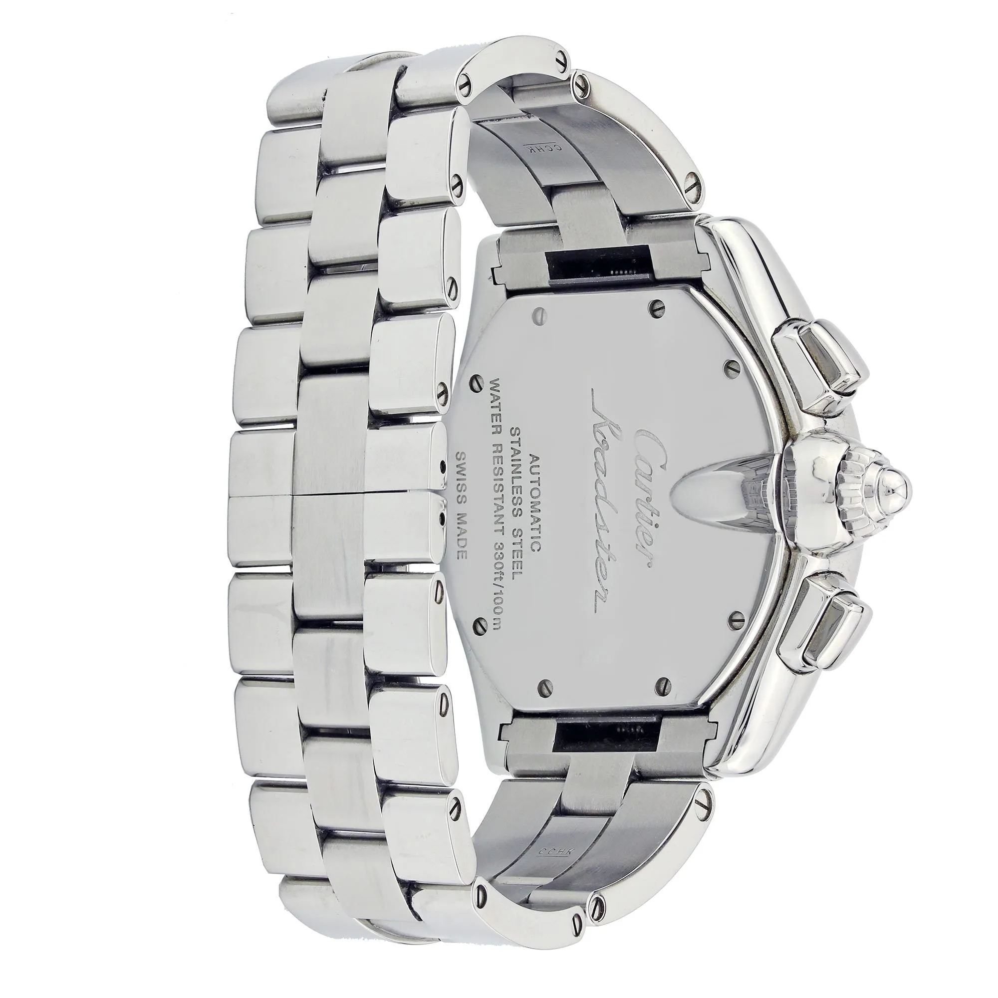 Cartier Roadster Stainless Steel Watch 48MM W62020X6