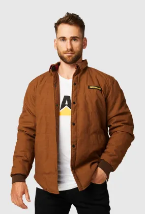 CAT Men's Foundation Overshirt Bison Clearance.