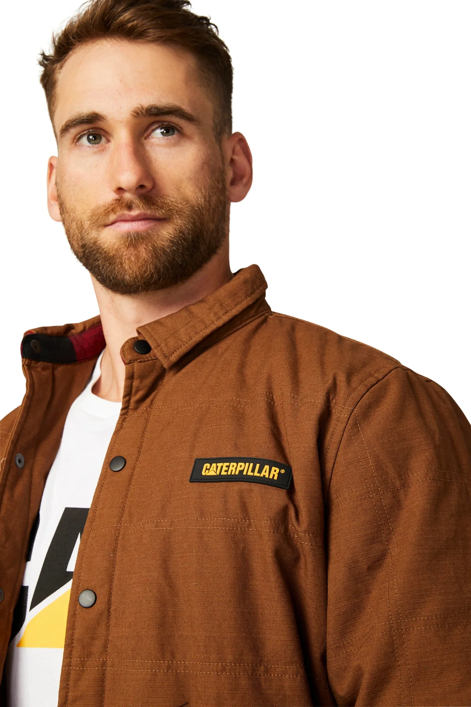 CAT Men's Foundation Overshirt Bison Clearance.