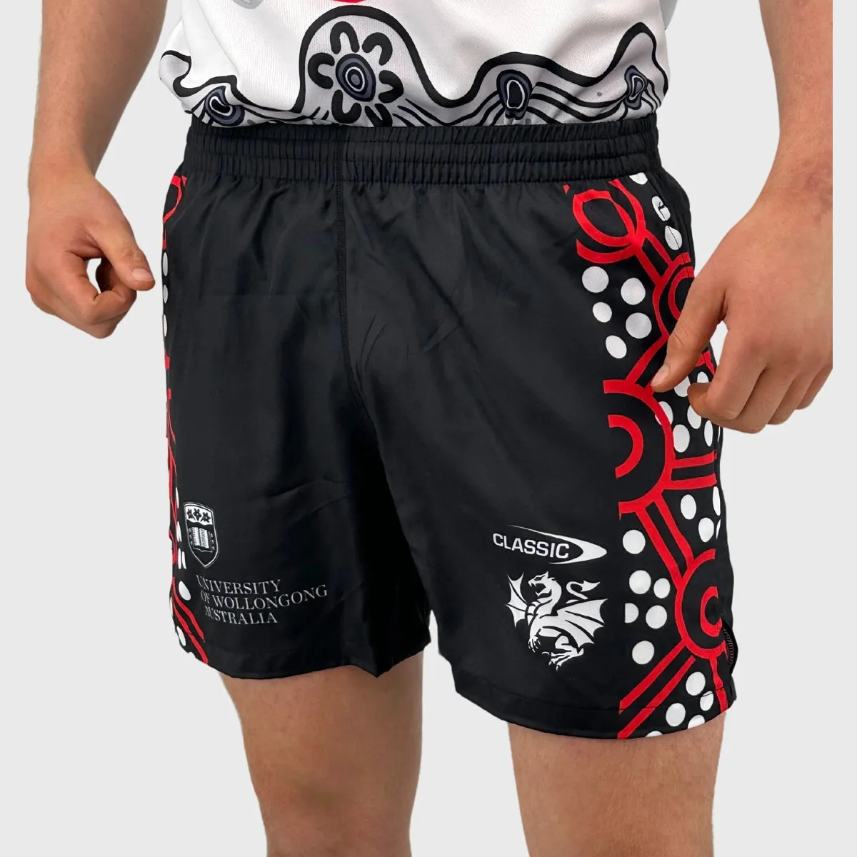 Classic Dragons Men's NRL Indigenous Training Shorts