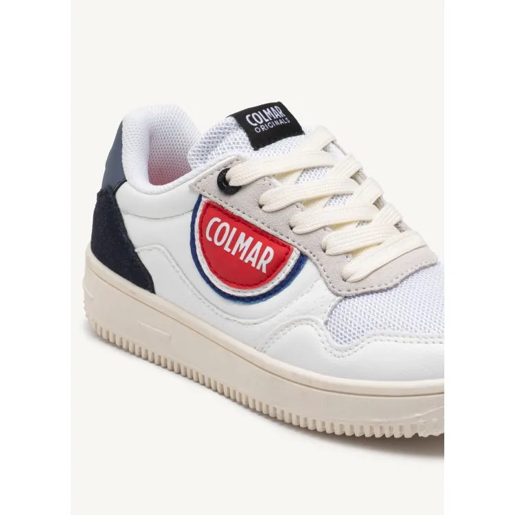 COLMAR AUSTIN ICONIC Y08 White Navy Sneakers