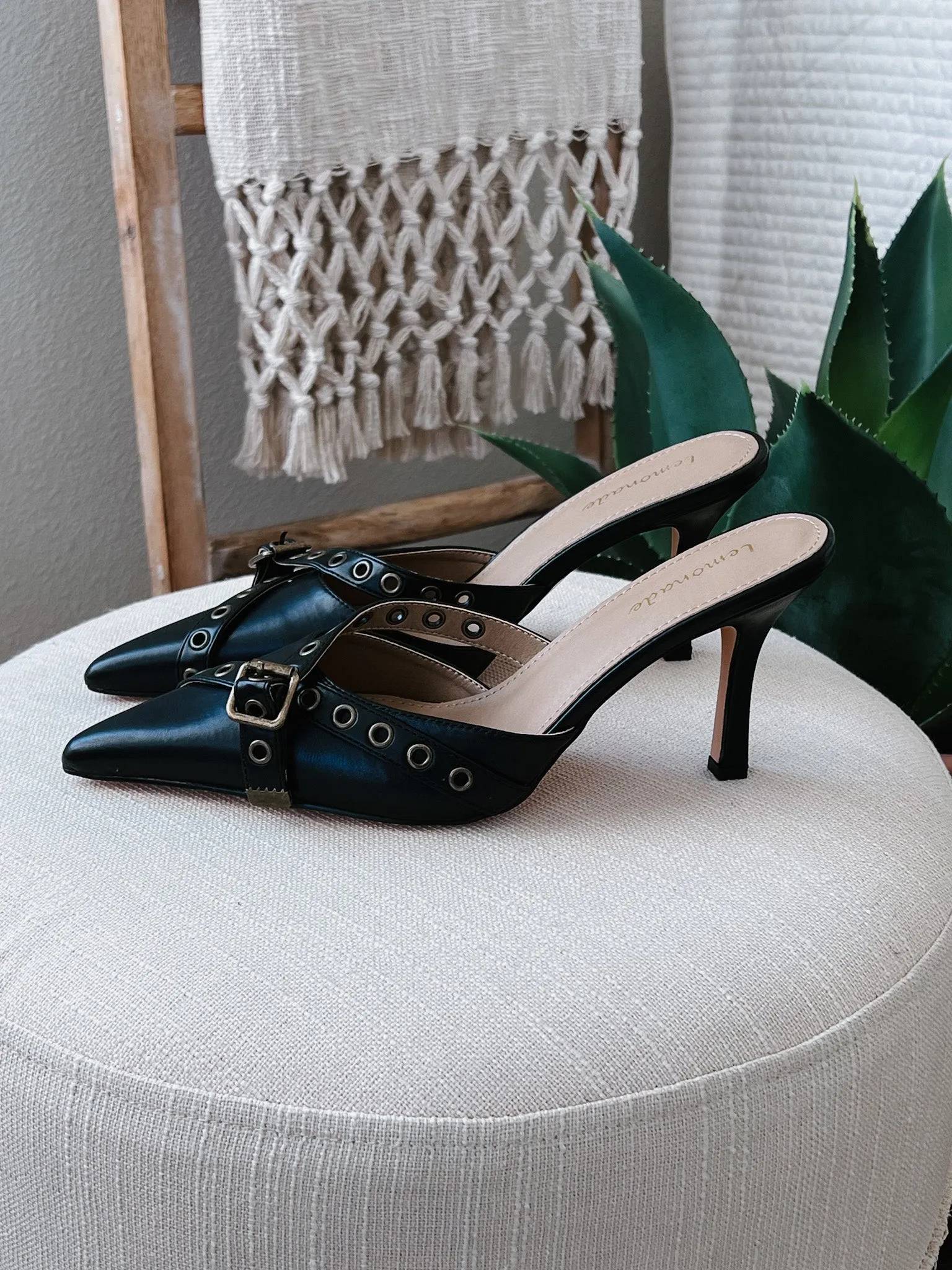 Compelling Heeled Mules