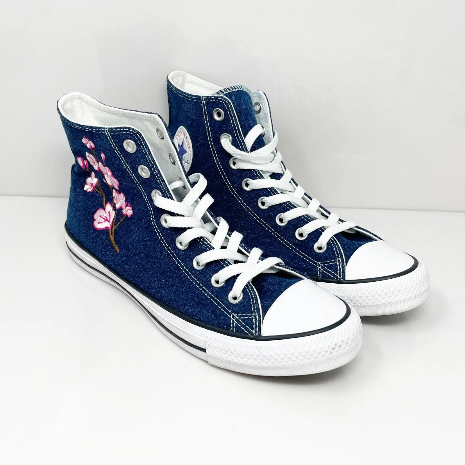 Converse Unisex CT All Star Hi 163038 Blue Casual Shoes Sneakers Size M 9 W 11