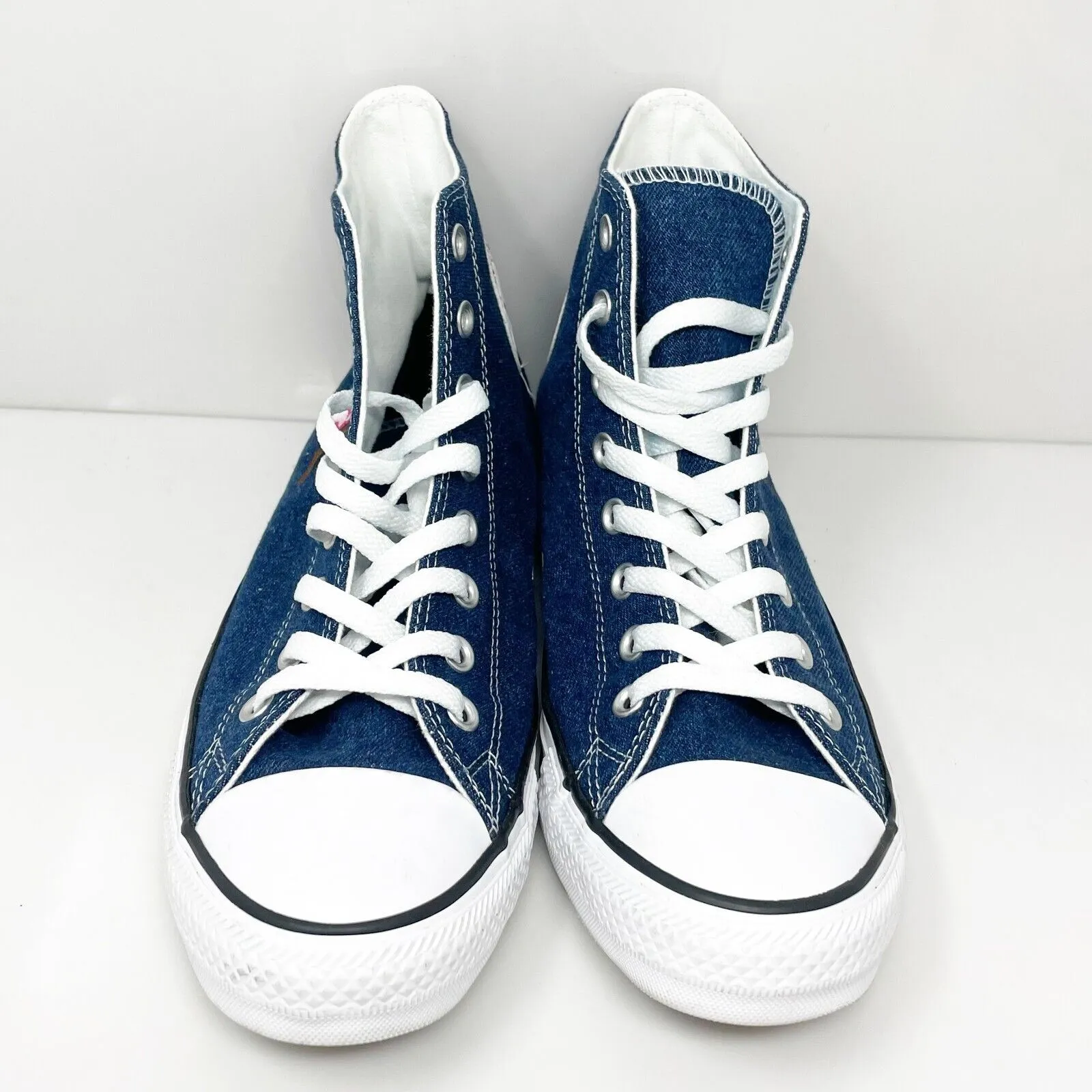 Converse Unisex CT All Star Hi 163038 Blue Casual Shoes Sneakers Size M 9 W 11