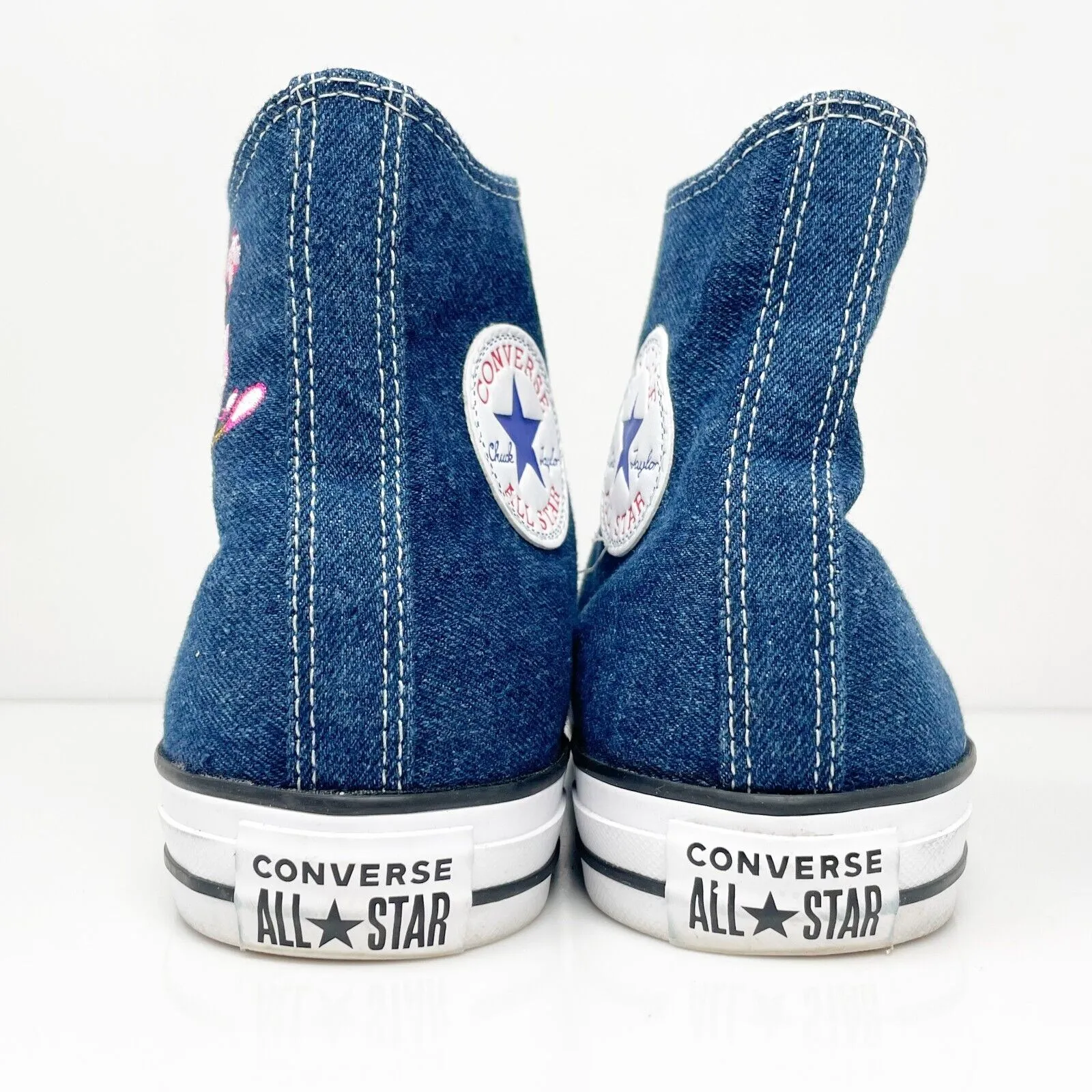 Converse Unisex CT All Star Hi 163038 Blue Casual Shoes Sneakers Size M 9 W 11