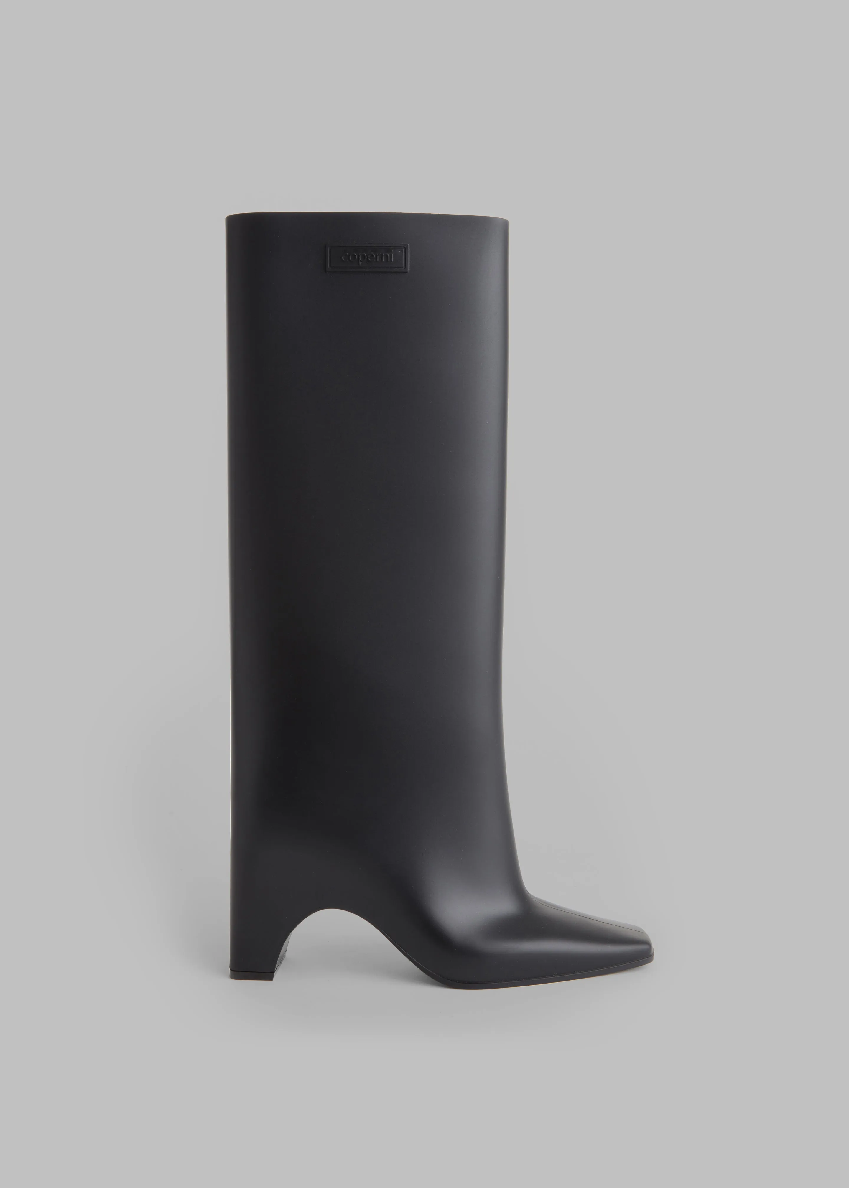 Coperni Rubber Bridge Boots - Black