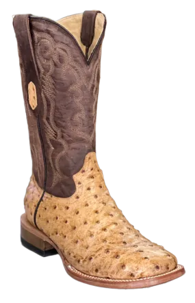 COWTOWN ORIX FULL QUILL OSTRICH PRINT BOOTS STYLE# Q6077