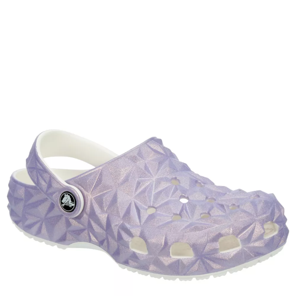 CROCS  GIRLS LITTLE-BIG KID CLASSIC GEOMETRIC CLOG