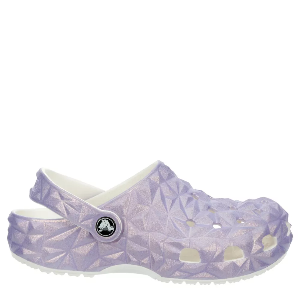 CROCS  GIRLS LITTLE-BIG KID CLASSIC GEOMETRIC CLOG