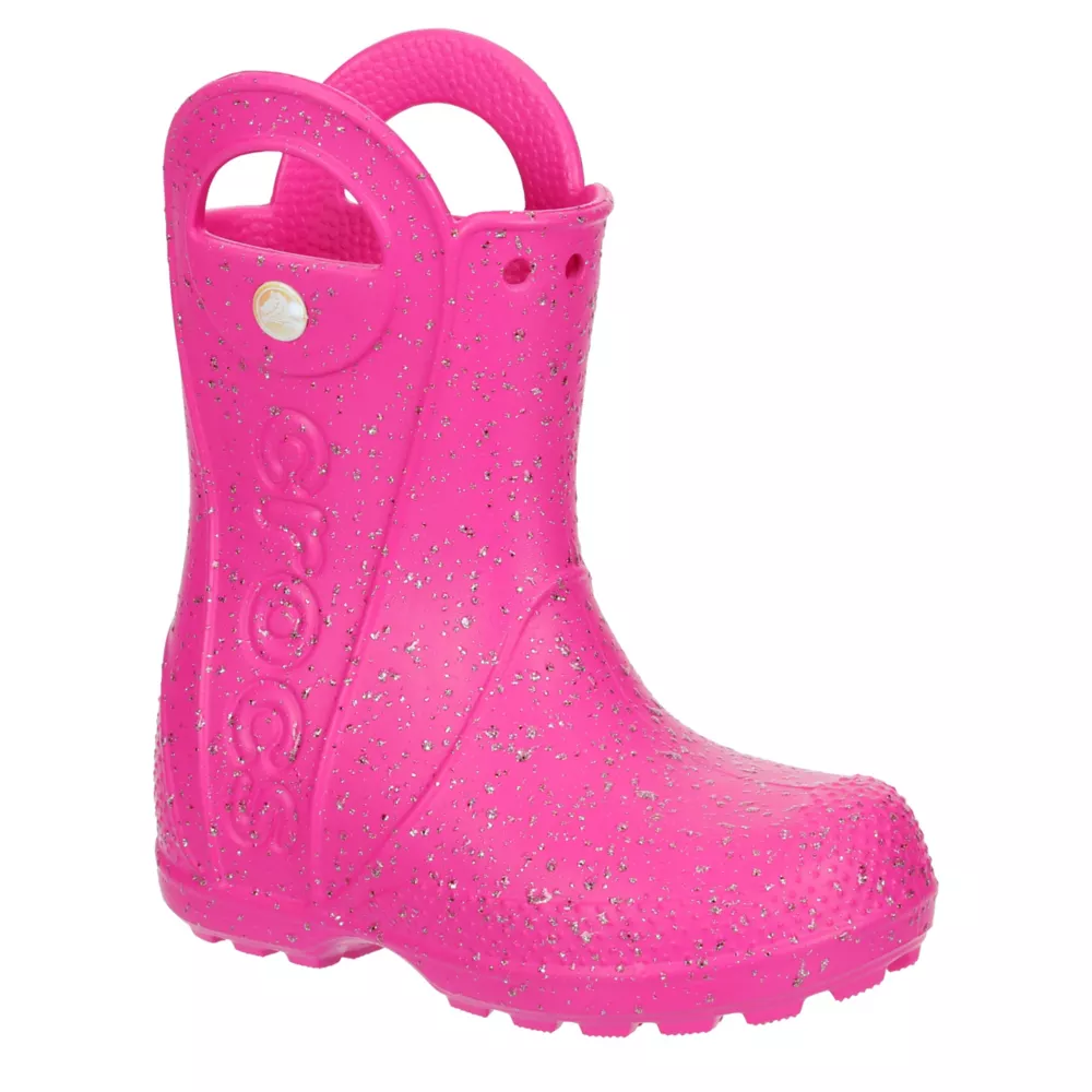 CROCS  GIRLS TODDLER-LITTLE KID HANDLE IT RAIN BOOT