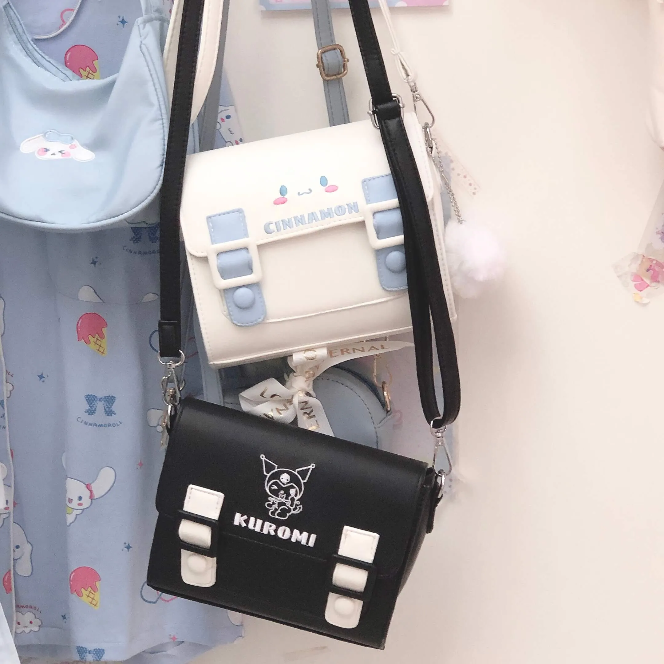 Cute Sanrio soft girl shoulder bag