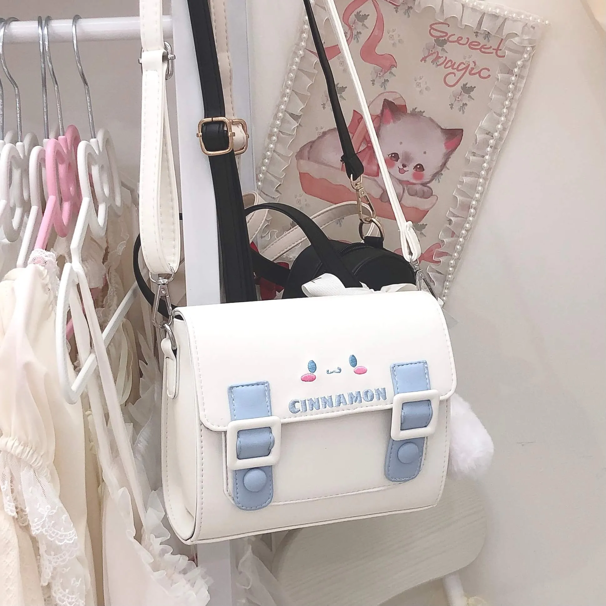 Cute Sanrio soft girl shoulder bag