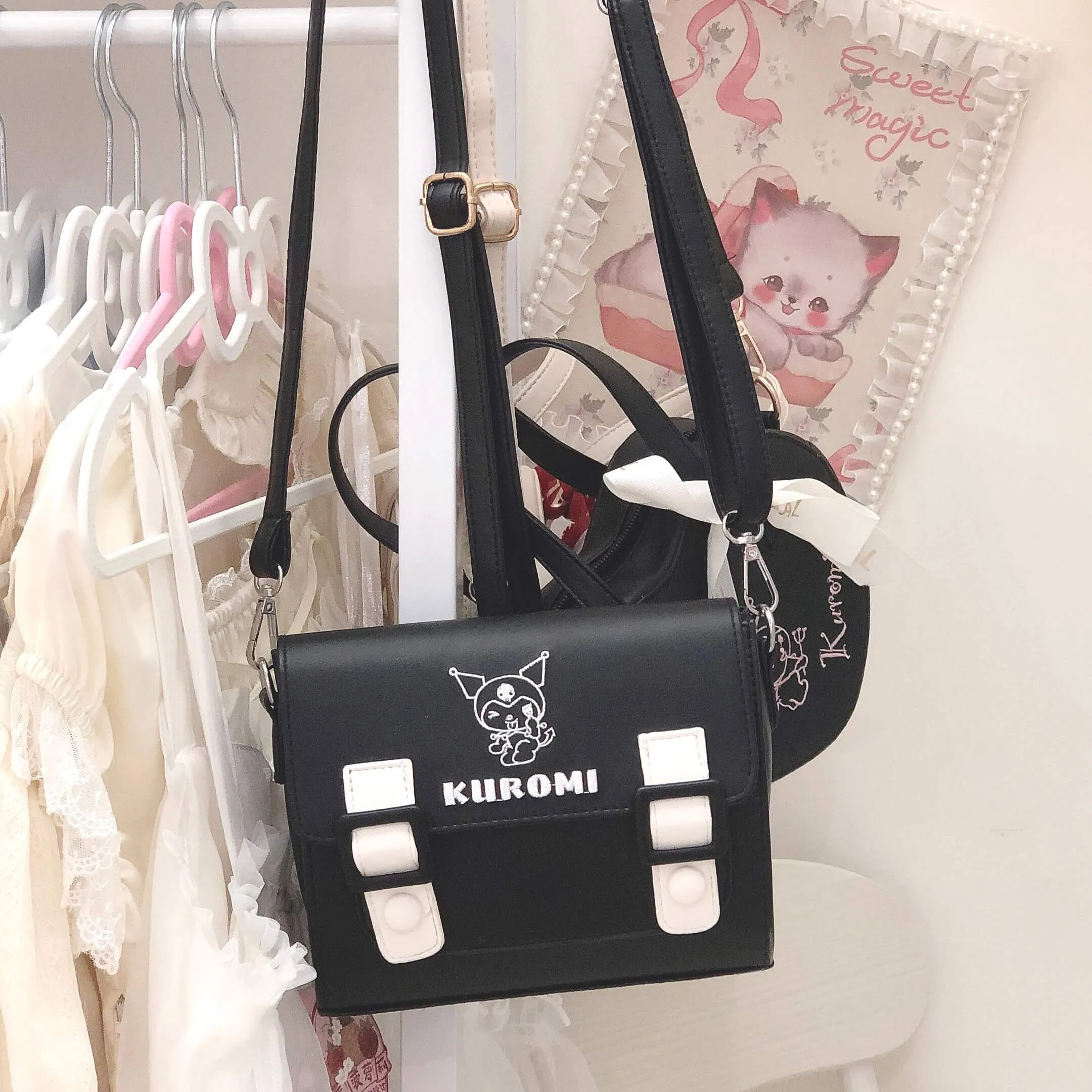 Cute Sanrio soft girl shoulder bag