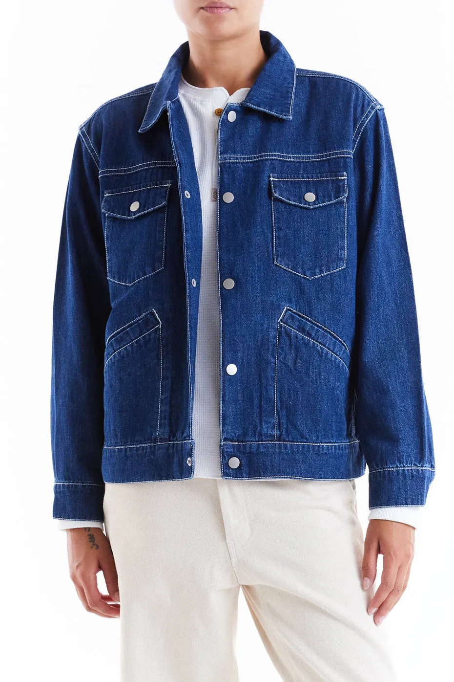 Dark Indigo September Denim Jacket