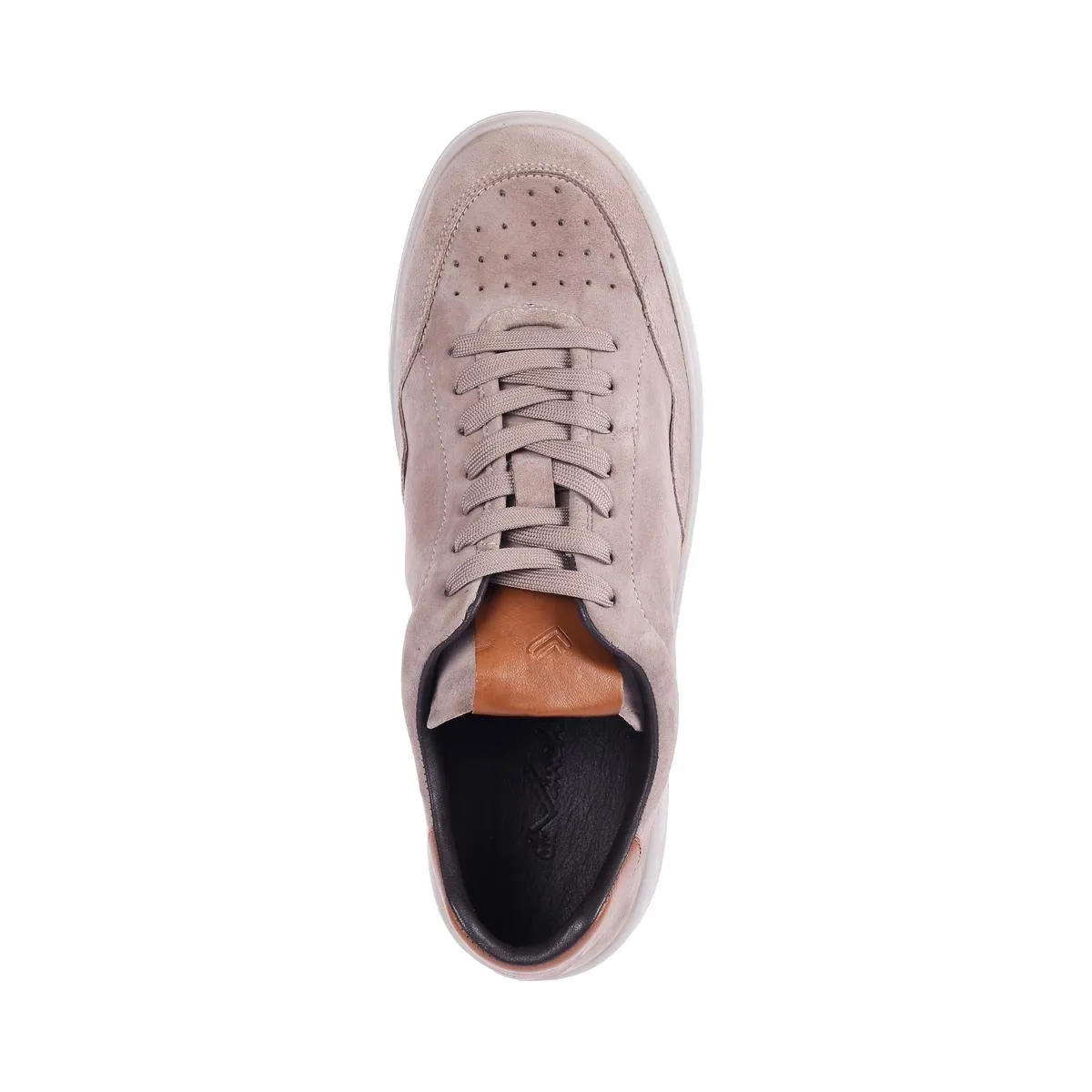 Davinchi Men Beige Casual Sneakers