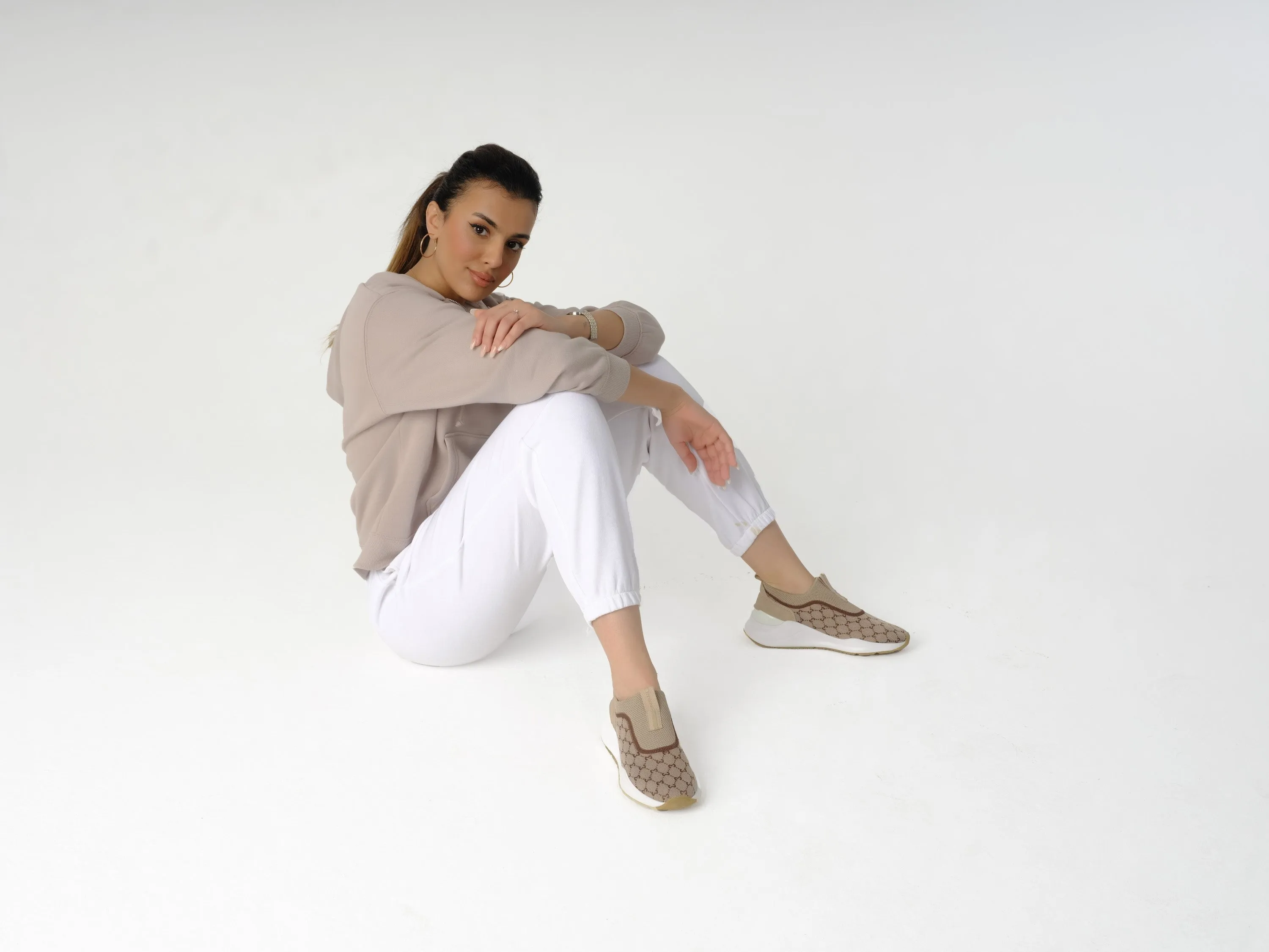 DEMASPORT-WEDGES-SNEAKERS-BEIGE