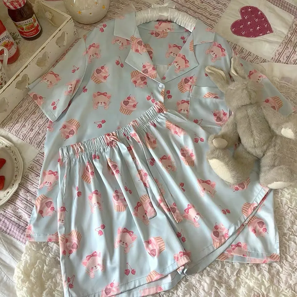 dessert bear pyjamas set