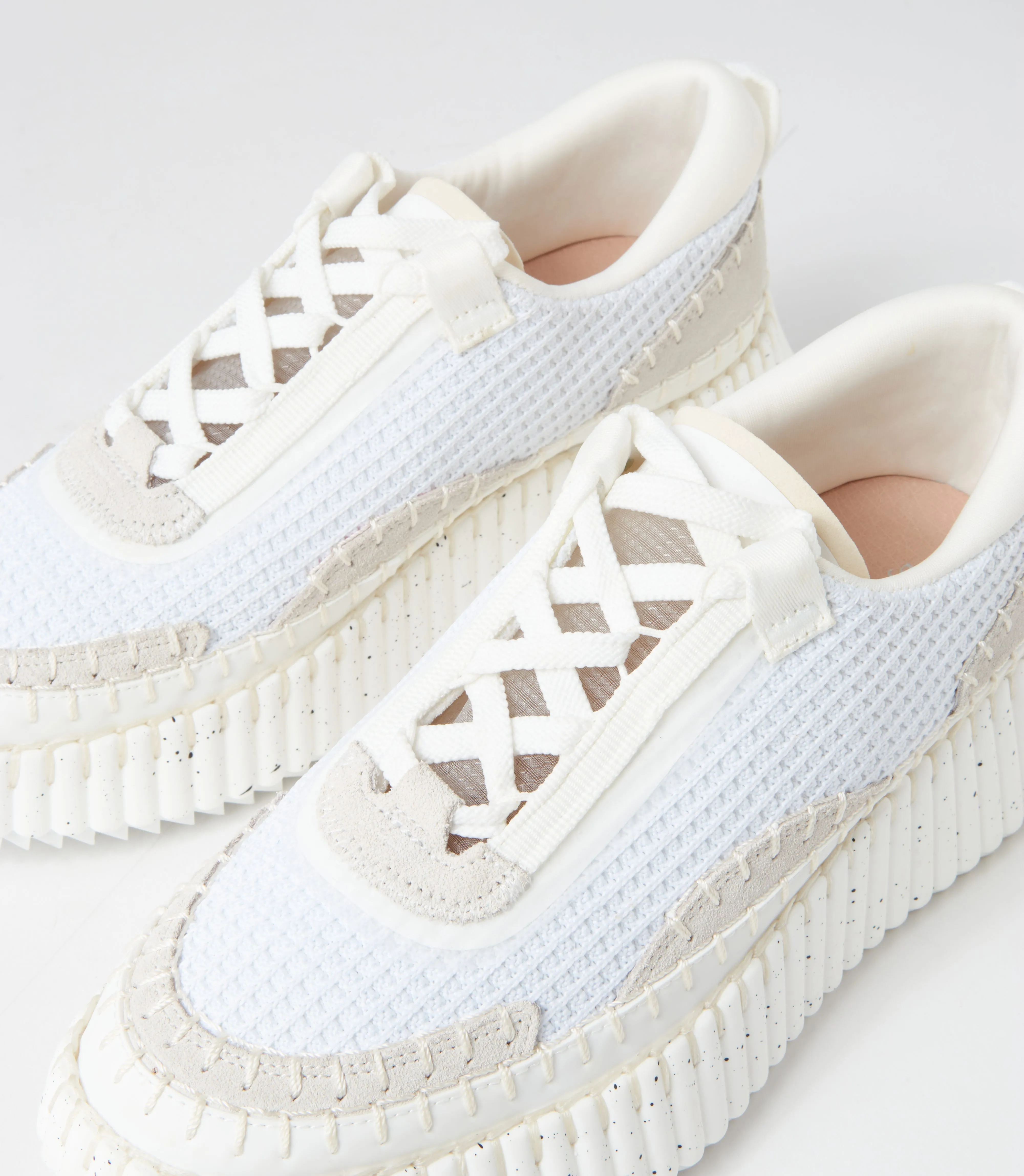 DJANGO & JULIETTE Copen White Multi Sneakers