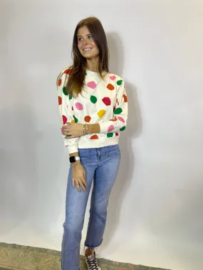 Dotted Sweatshirt