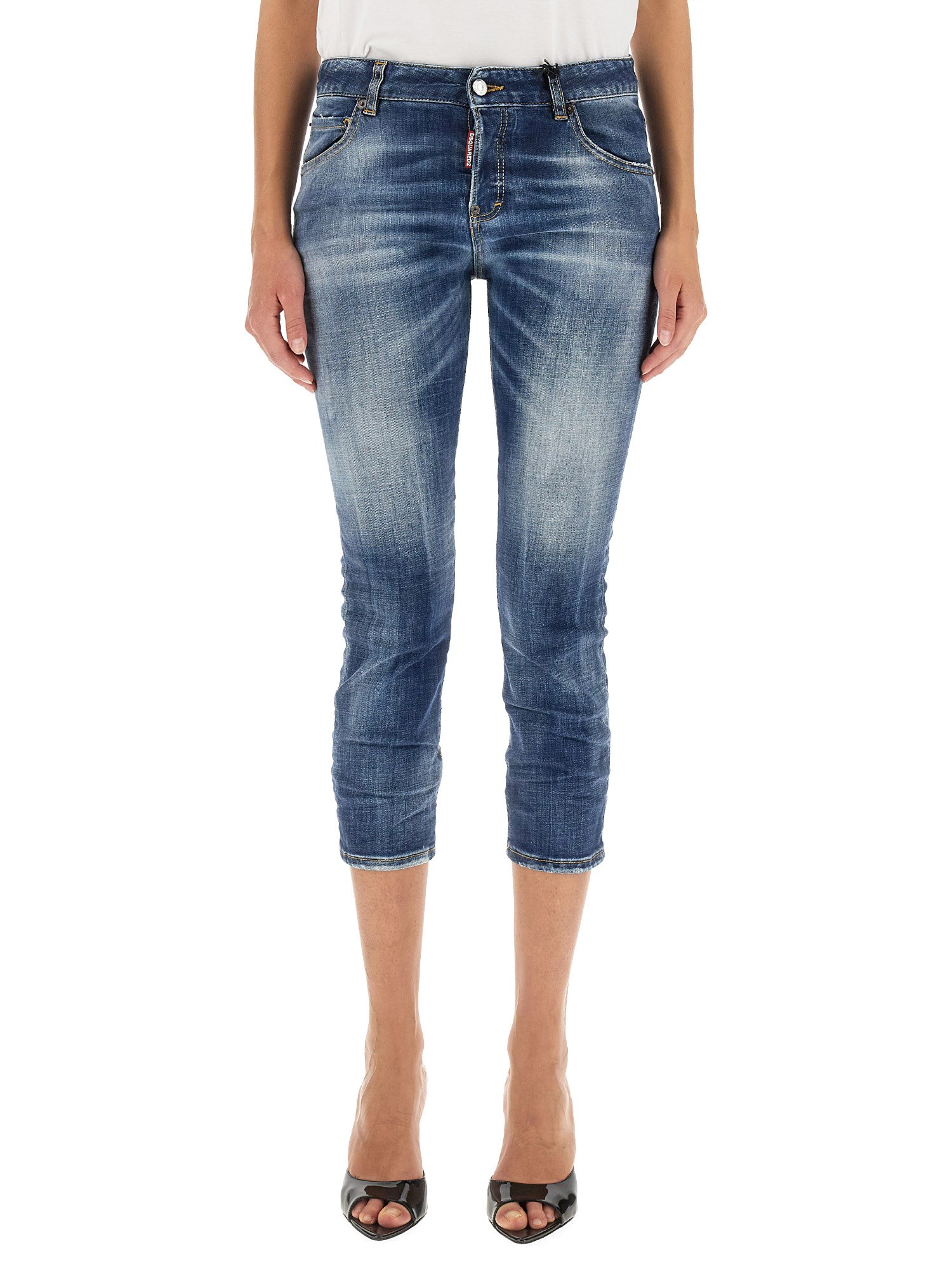 DSQUARED COOL GIRL CROPPED JEAN