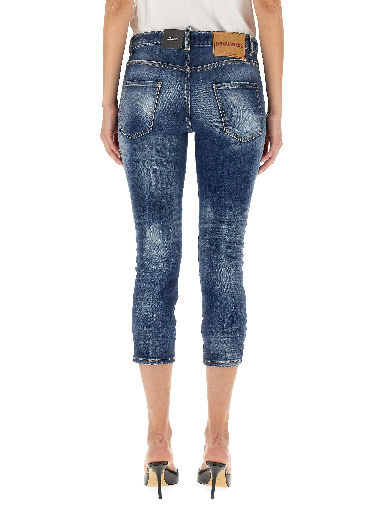 DSQUARED COOL GIRL CROPPED JEAN