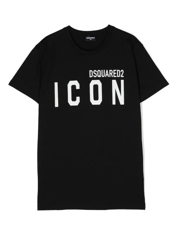 Black DSquared2 Icon Logo T-Shirt