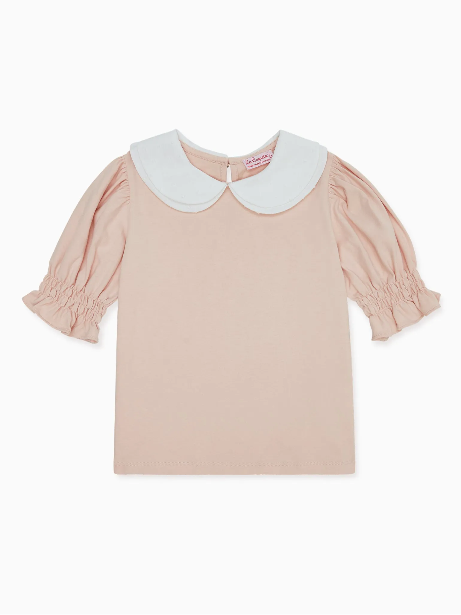 Dusty Pink Antonia Girl Cotton Top