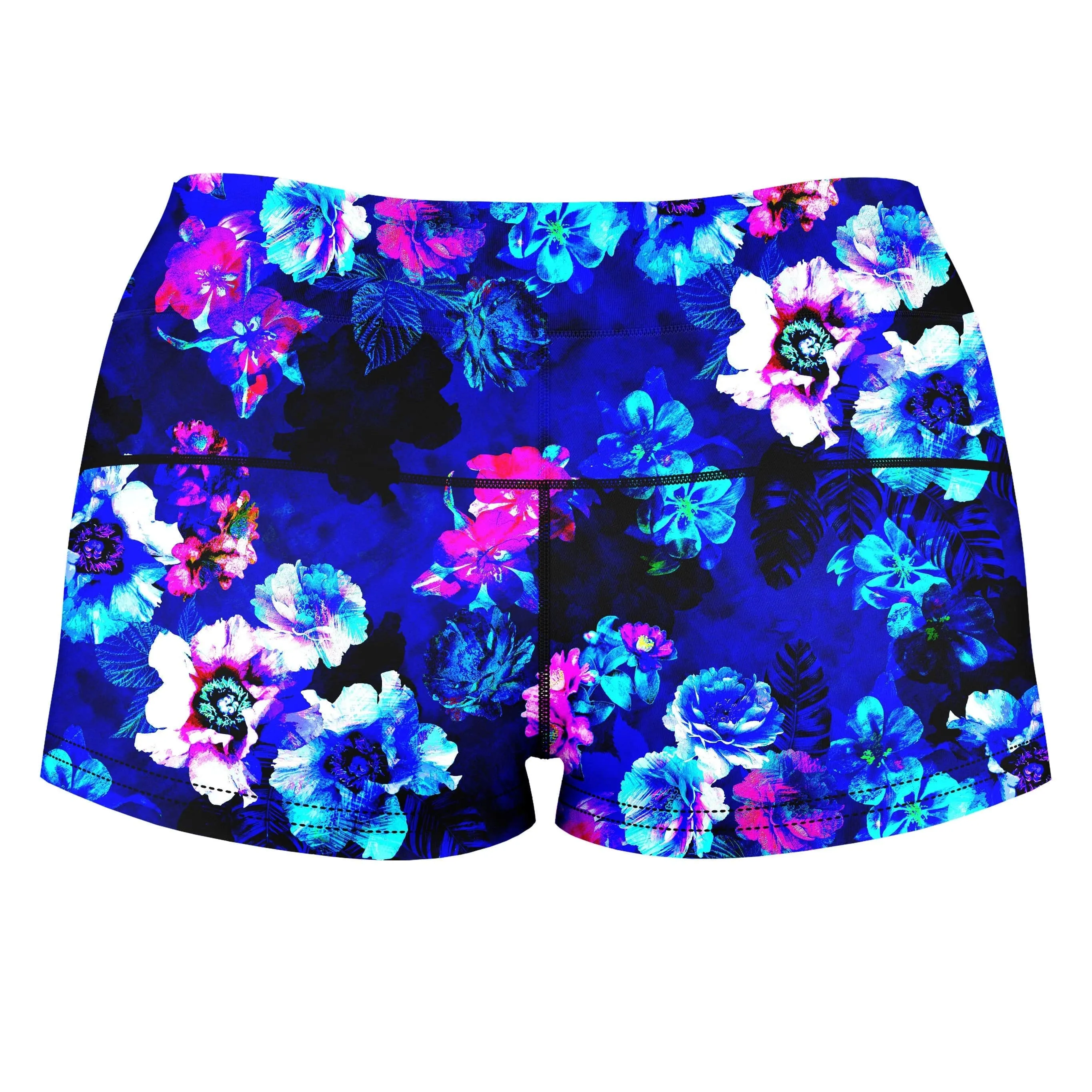 Enchanted Flora High-Waisted Women's Shorts