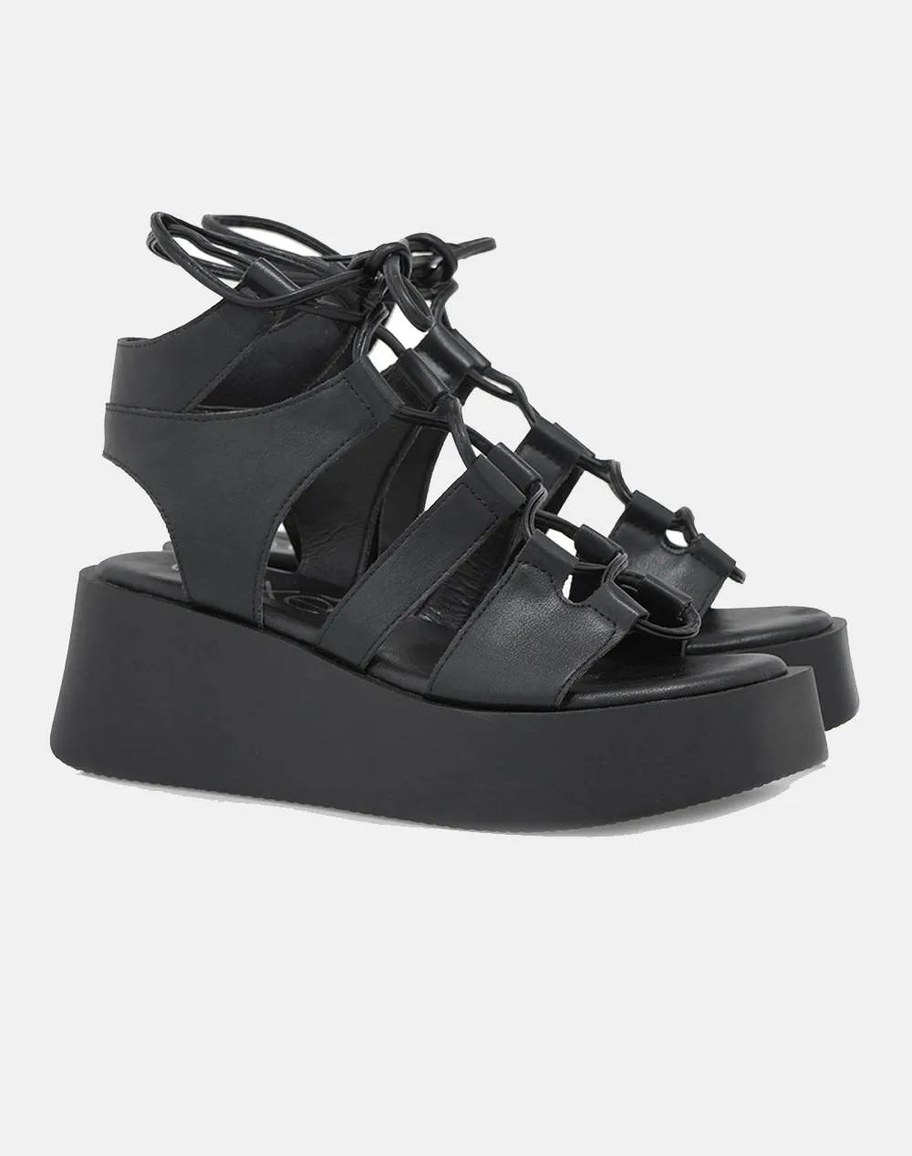 Womens Flat Platform Shoes by EXE