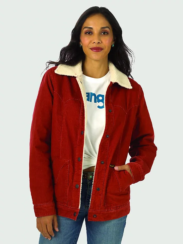 Final Sale  The Barn style Wrangler Retro Sherpa Lined Jacket