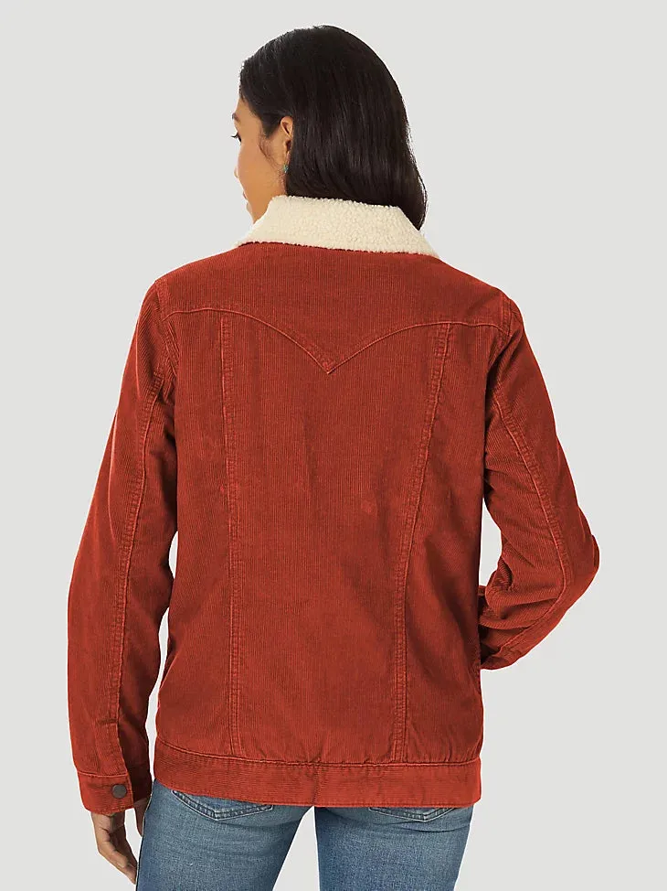 Final Sale  The Barn style Wrangler Retro Sherpa Lined Jacket