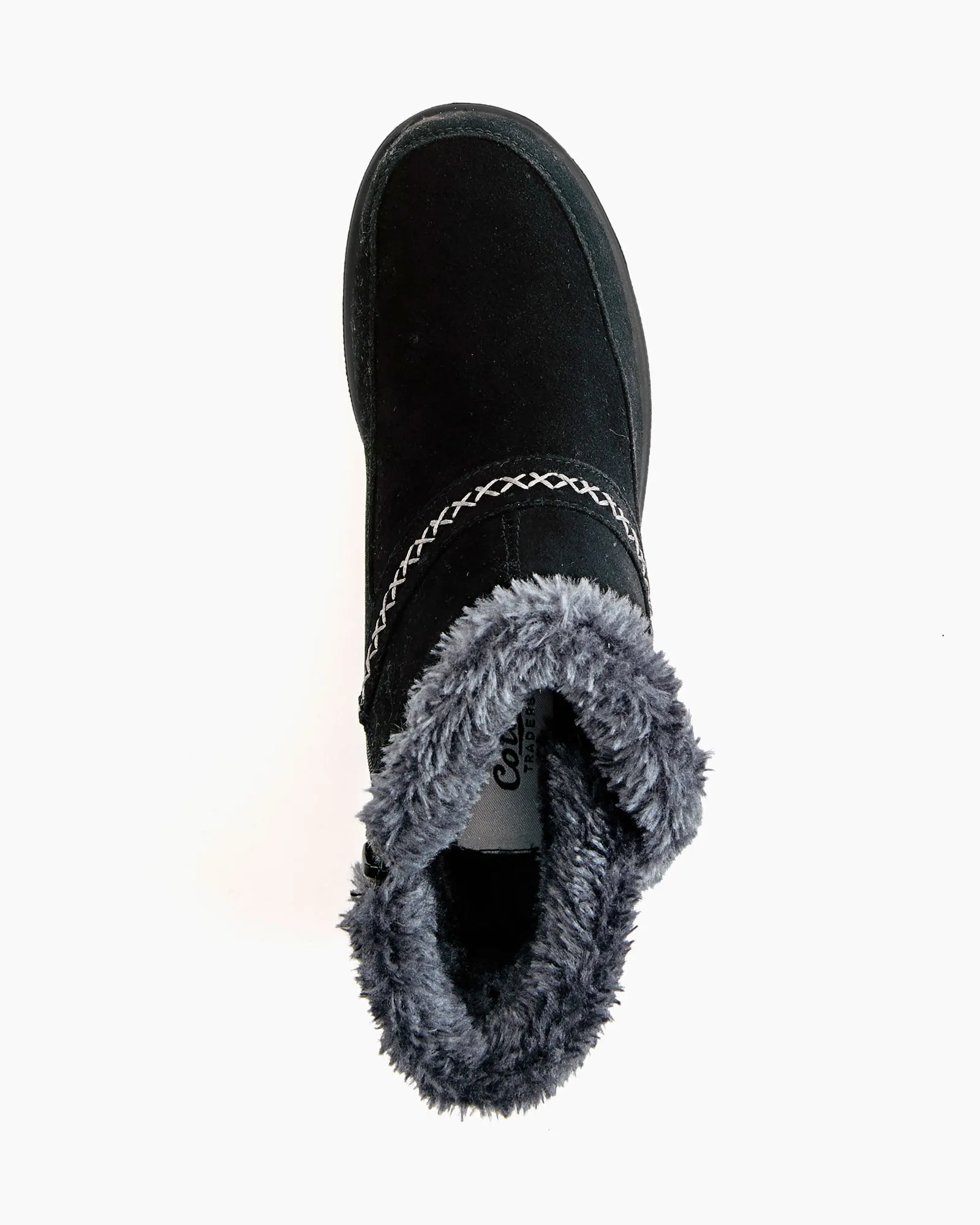 Flexible Button Closure Winter Boots