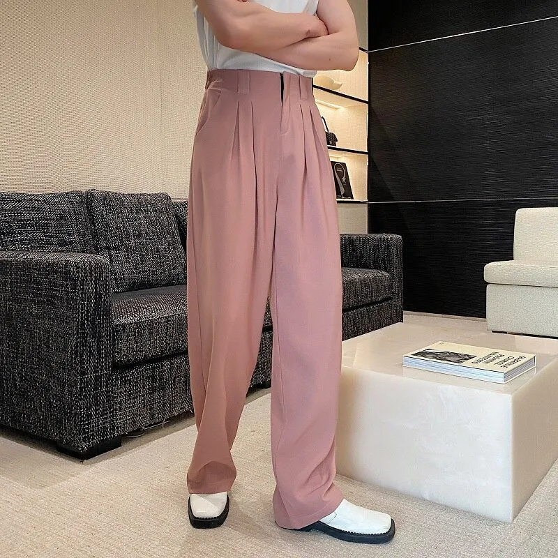 Front Pleat Loose Fit Trousers