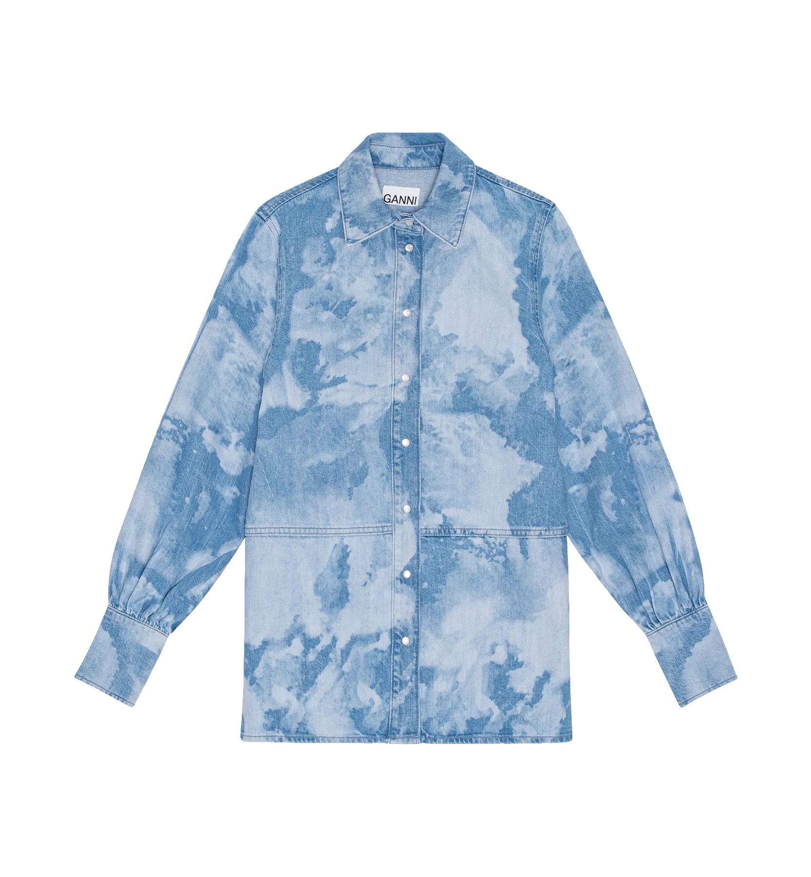 Light Wash Denim Shirt from GANNI