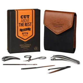 Gentleman's Hardware Charcoal Manicure Set